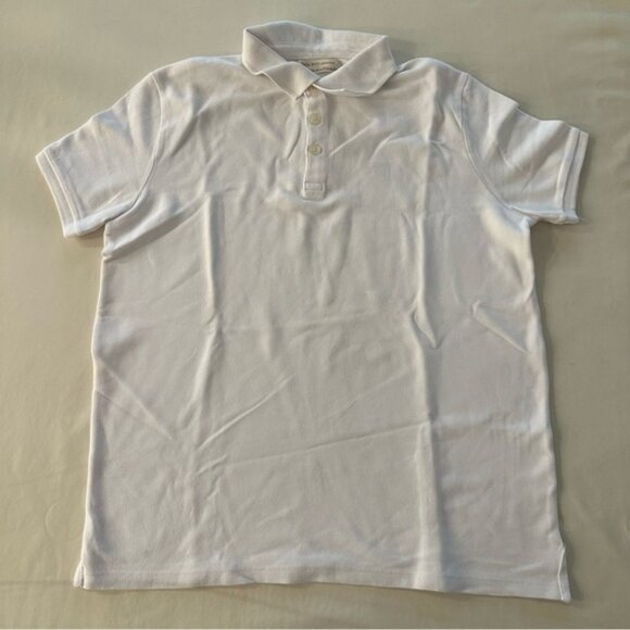 Boys White Polo Sz 13/14